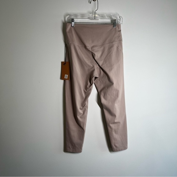 NEW GIRLFRIEND COLLECTIVE NWT High Waist 7/8 Leggings In Quartz Size L - Picture 5 of 7